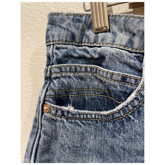 WE THE FREE Distressed A-Line Mini Skirt - Picture 4 of 5